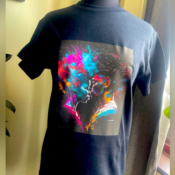 Black Graphic T-Shirt - Picture 1 of 6